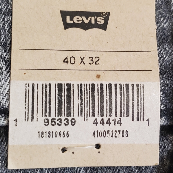 LEVIS 541 ATHLETIC TAPER NWT 40X 32. DANCING GREY. STRETCH - Picture 5 of 7